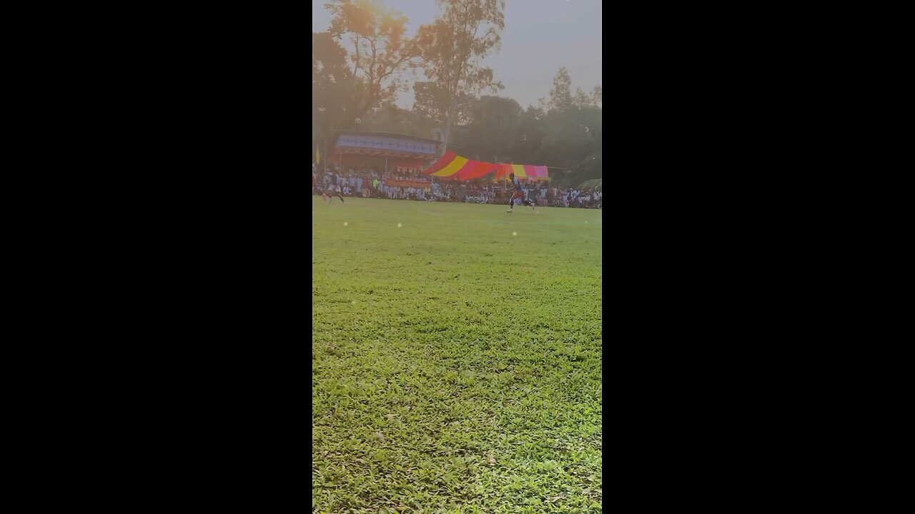 Goal........ The village football game is Nigeria's player