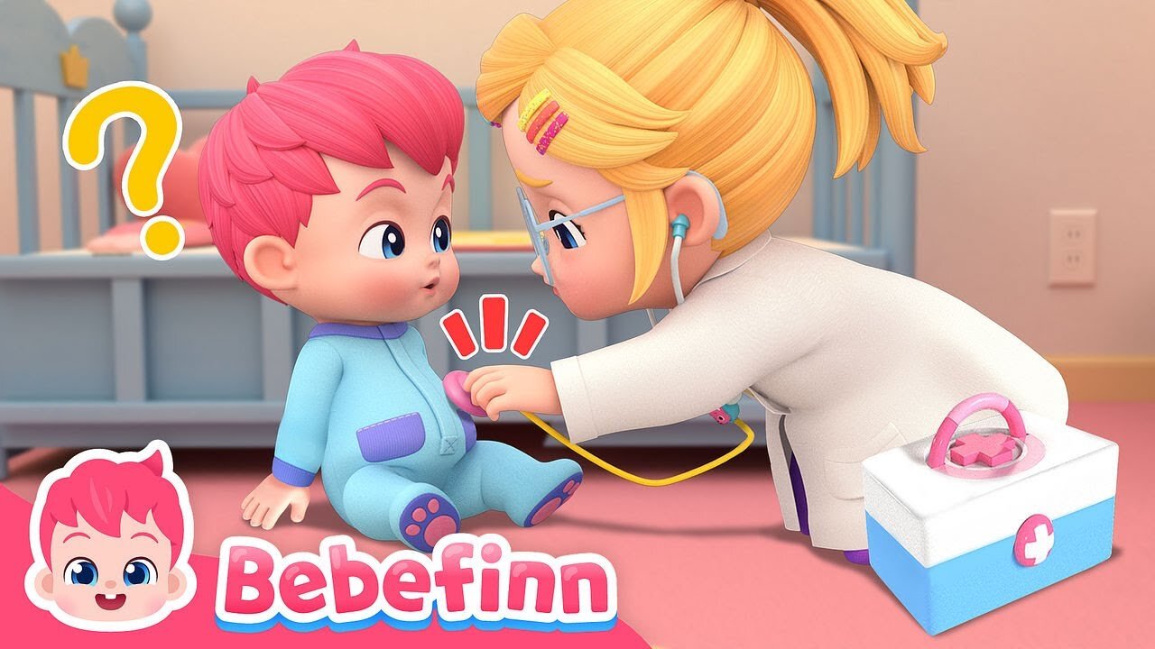 Hospital Play SongㅣSong for KidsㅣBebefinn Nursery Rhymes