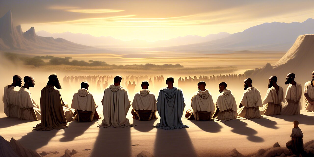 Sách Giô-suê, Bản Dịch (1934) Minh Họa Bằng AI (Phiên Bản 3)