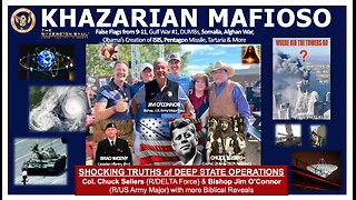 COL Sellers (R), Bishop Jim w/Shocking Truths of [DS] Khazarian False Flags, 911, DUMBs, ISIS & More