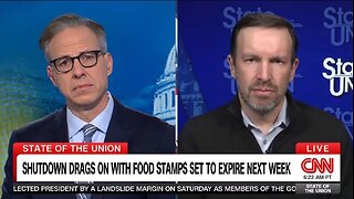 Sen Chris Murphy Blames Democrat Shutdown On Republicans