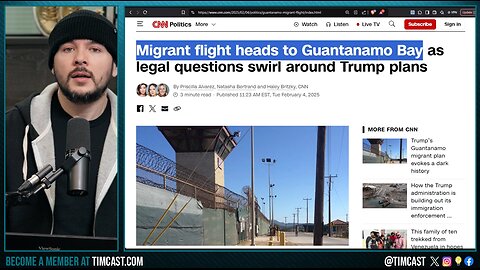 Trump Sends FIRST FLIGHT Of Illegal Immigrants To Guantanamo Bay, Democrats Are FURIOUS