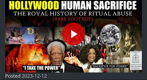 HOLLYWOOD HUMAN SACRIFICE THE ROYAL HISTORY OF RITUAL ABUSE