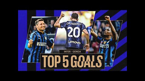 IL DESTRO DI ZÁRATE 🤩 LA FIRMA DI ETO'O✨ | INTER HISTORY | TOP 5 GOALS vs GENOA ⚽