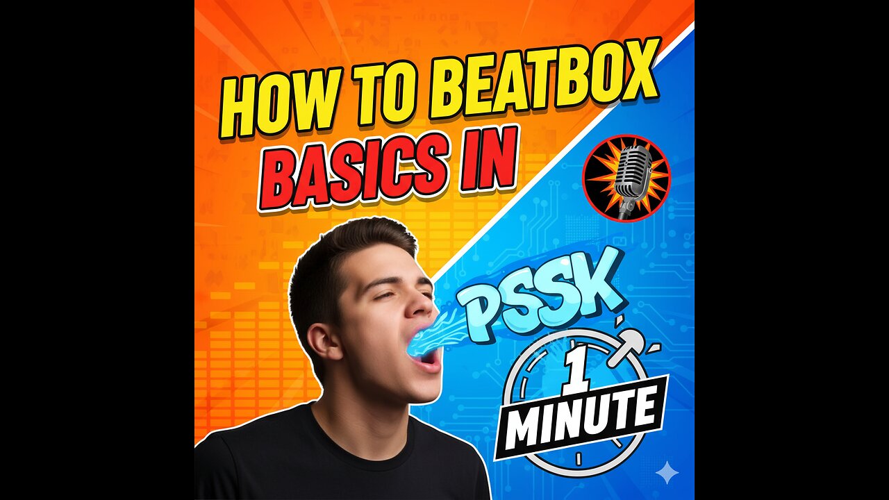 How To Beatbox Basics in 1 Minute