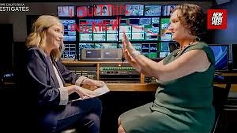Katie Portly RAGE QUITS CBS Interview!