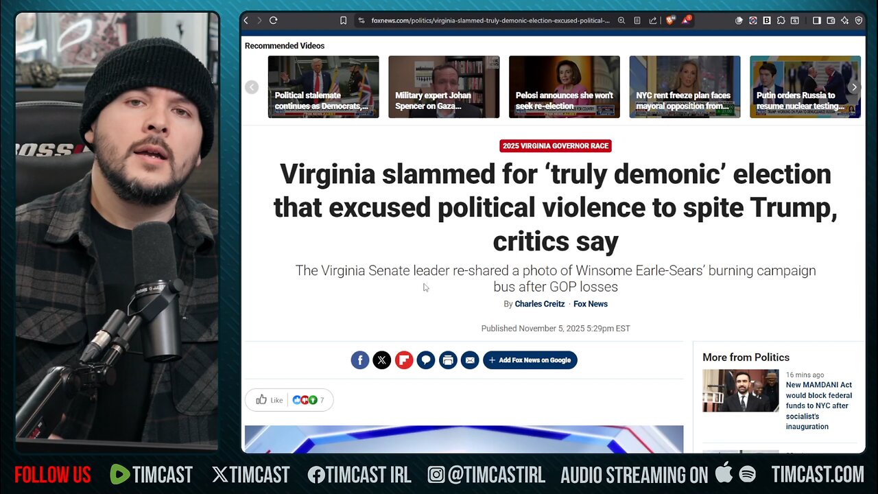 Democrats REITRES As Civil War Fear GROWS, Conservatives GO INTO HIDING | Tim Pool