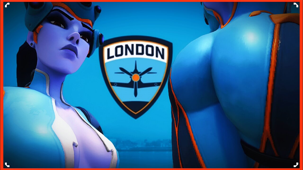 🧡View of London Spitfire Widowmaker Thick Ass in Game | Overwatch 2 (18+)💙