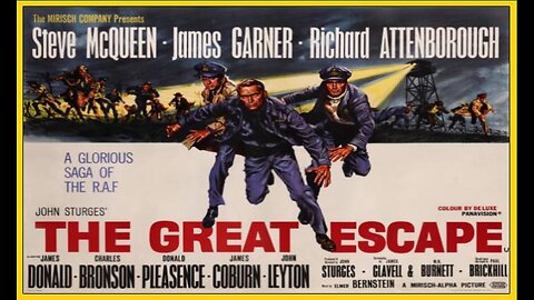 The Great Escape (Movie Trailer) 1963