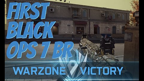First BO7 BR Win in the Warzone