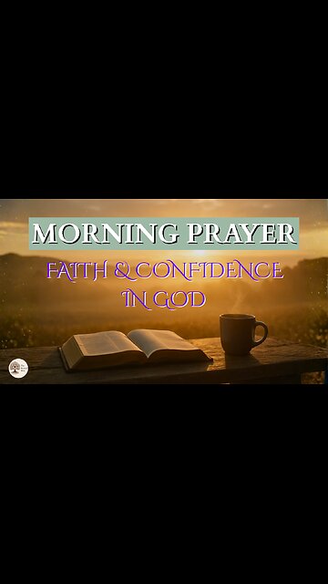 Morning Prayer for Faith and Confidence in God