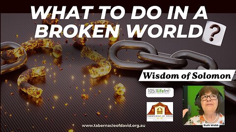 What to do in a Broken World? Wisdom of Solomon!