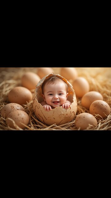 Baby Hatches from Egg: Cutest Surprise Ever
