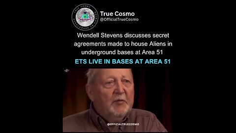 ETs Live in Bases at Area 51