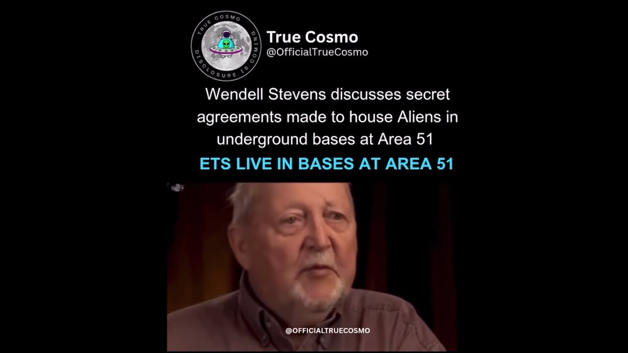 ETs Live in Bases at Area 51