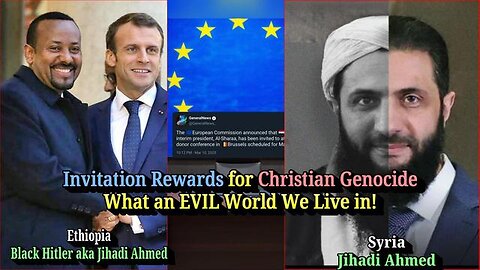 EU Commission Invites Genocidal Ahmed of Syria to a Donor Conference In Brussels on March 17