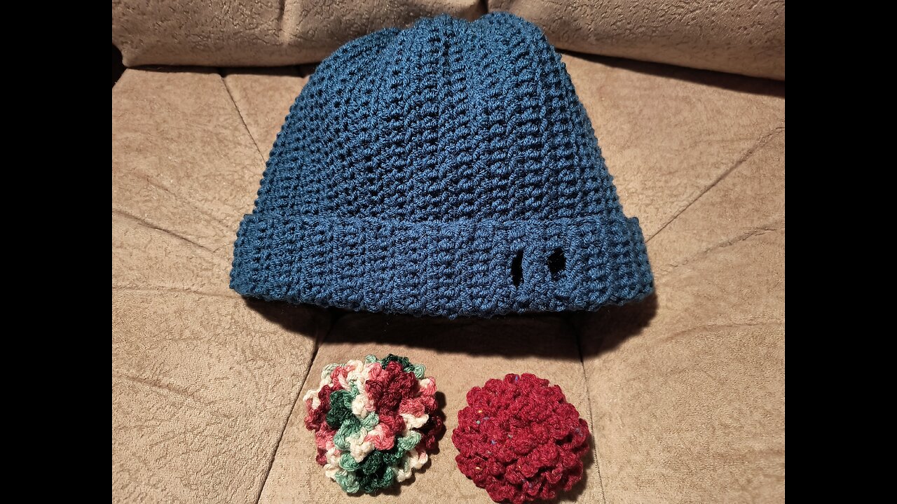 New Hair-tie Beanie Design!!!