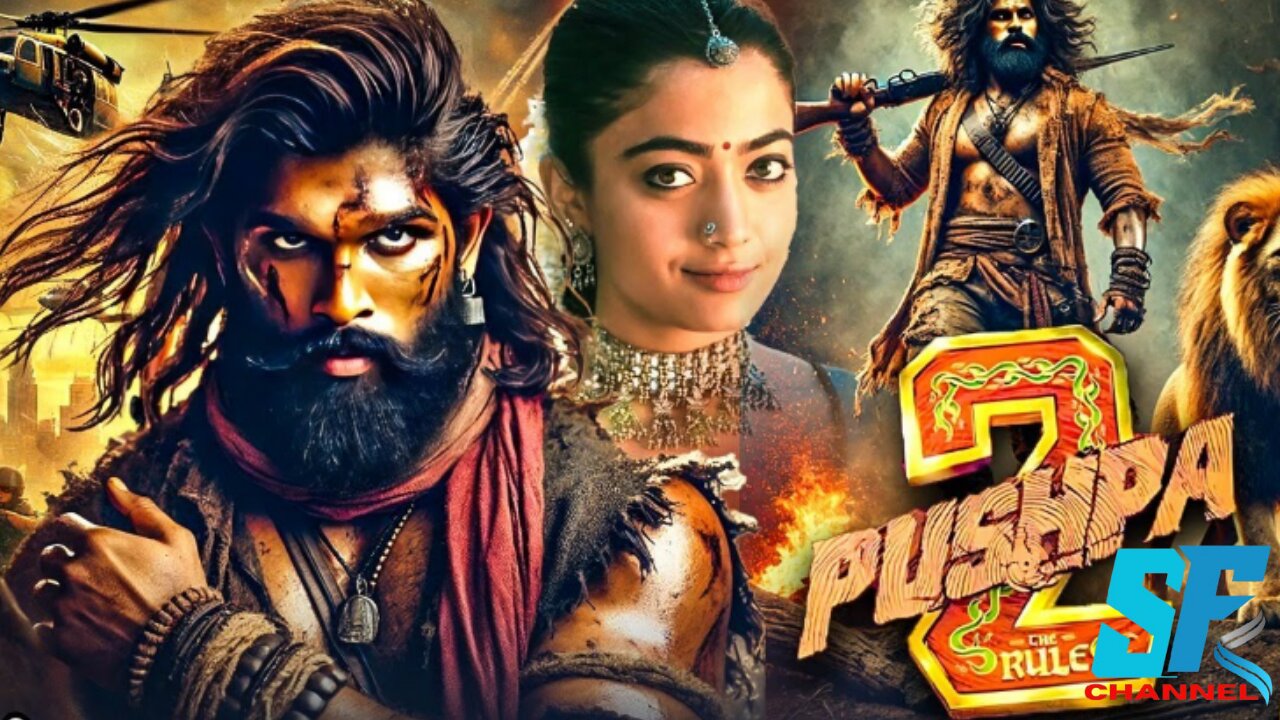Pushpa 2 New Full Hindi Dubbed Movie II Allu Arjun blockbuster New South Movies.