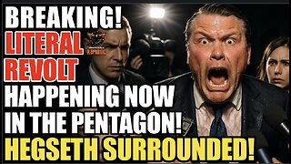 BREAKING! Literal Revolt Happening Now In the Pentagon! Pete Hegseth Is Surrounded!