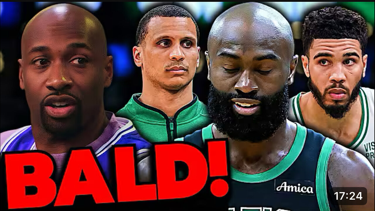 Gil Arena : Gilbert reacts to Jalen Brown calling LeBron after hairline problems and hair dye