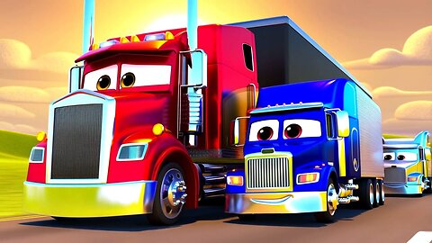 Baa Baa Big Truck | A Fun & Loud Nursery Rhyme