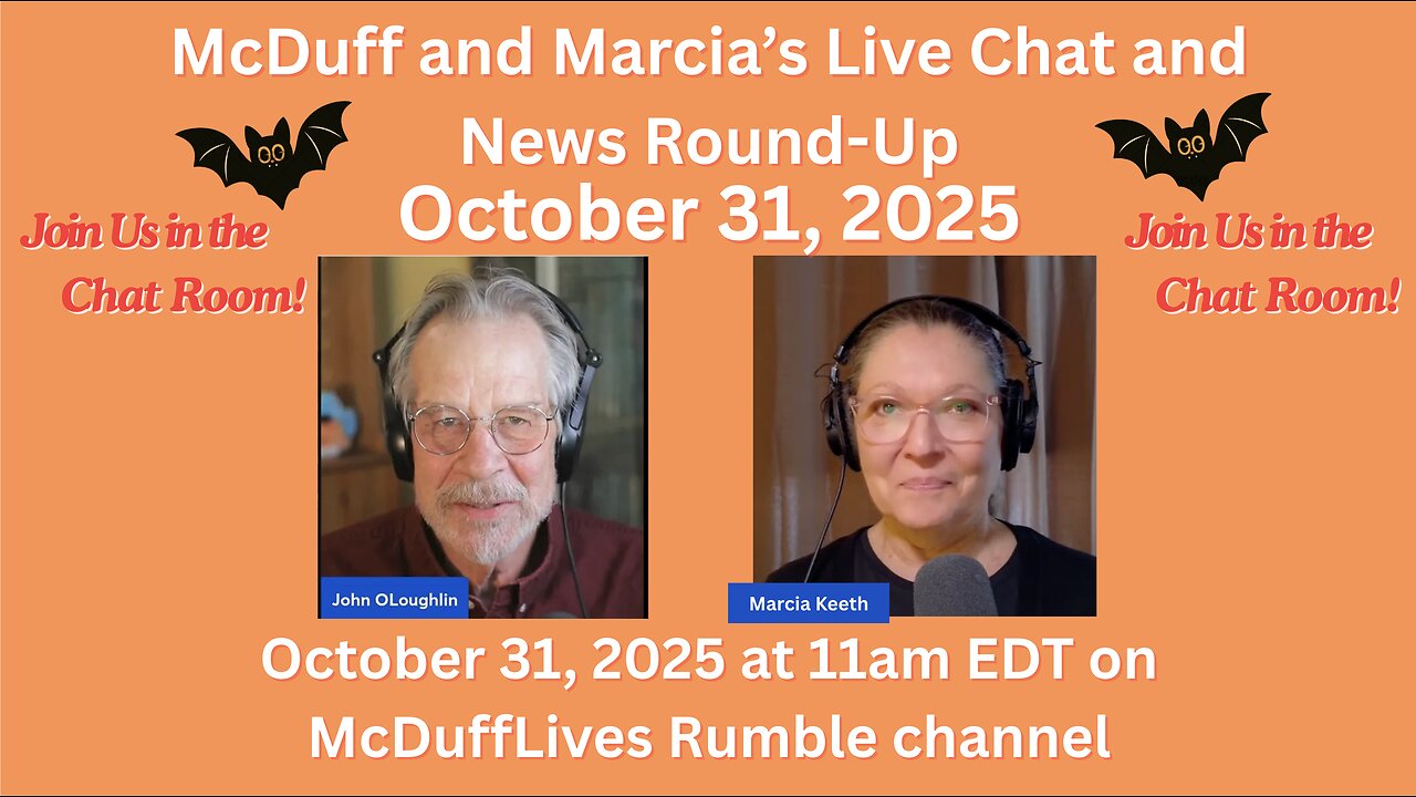 McDuff and Marcia's Friday Live Chat, October 31, 2025