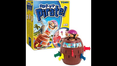 TOMY Pop Up Pirate Classic Children's Game