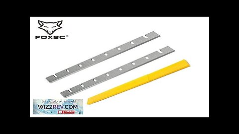 FOXBC 12.5 Inch Planer Blades Replacement DW7332 for DeWalt DW733 Wood Planer Review