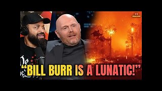 Bill Burr Goes WOKE and PRAISES California Democrats WILDFIRE Response on Jimmy Kimmel Show!