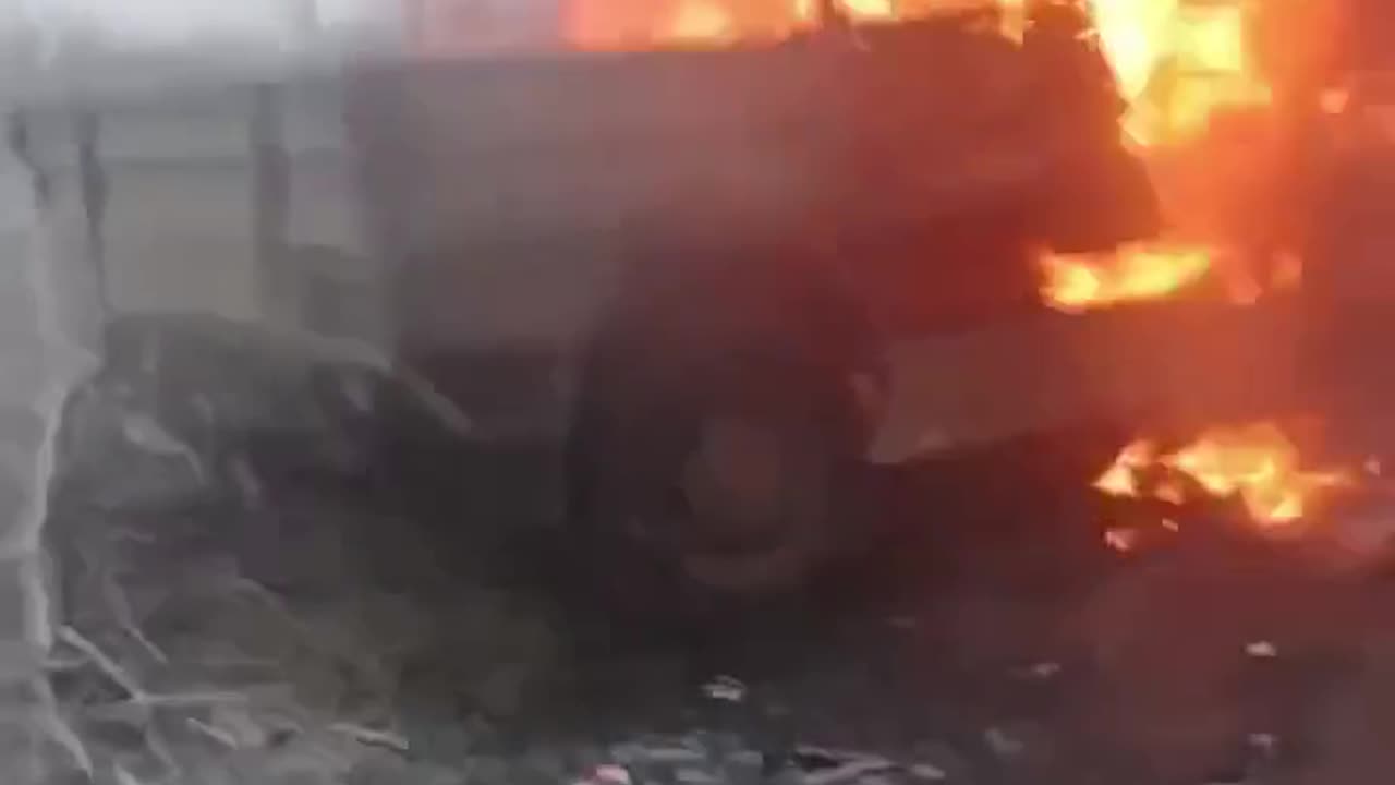 Russian Convoy Running the Gauntlet