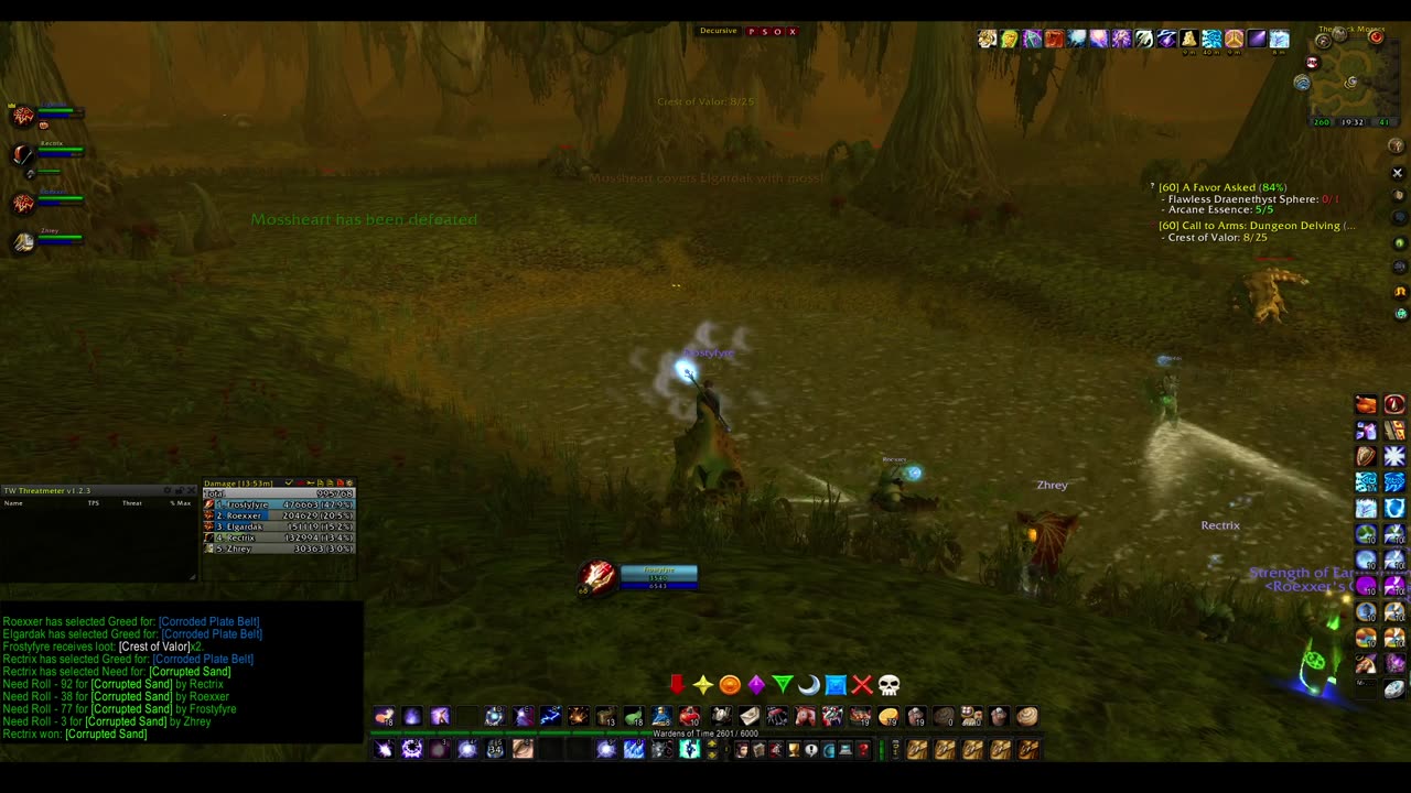 Turtle wow - PUG Black Moras custom dungeon - Mage POV - no commentary