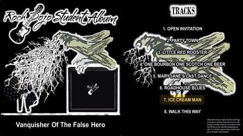 Rock Dojo Student Album #41 " V.F.H.": Ice Cream Man (John Brim Cover) Track 7