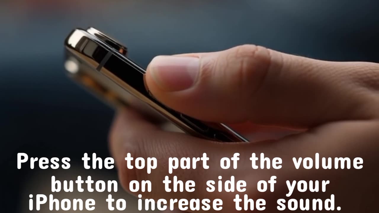You can increase your iPhone's volume