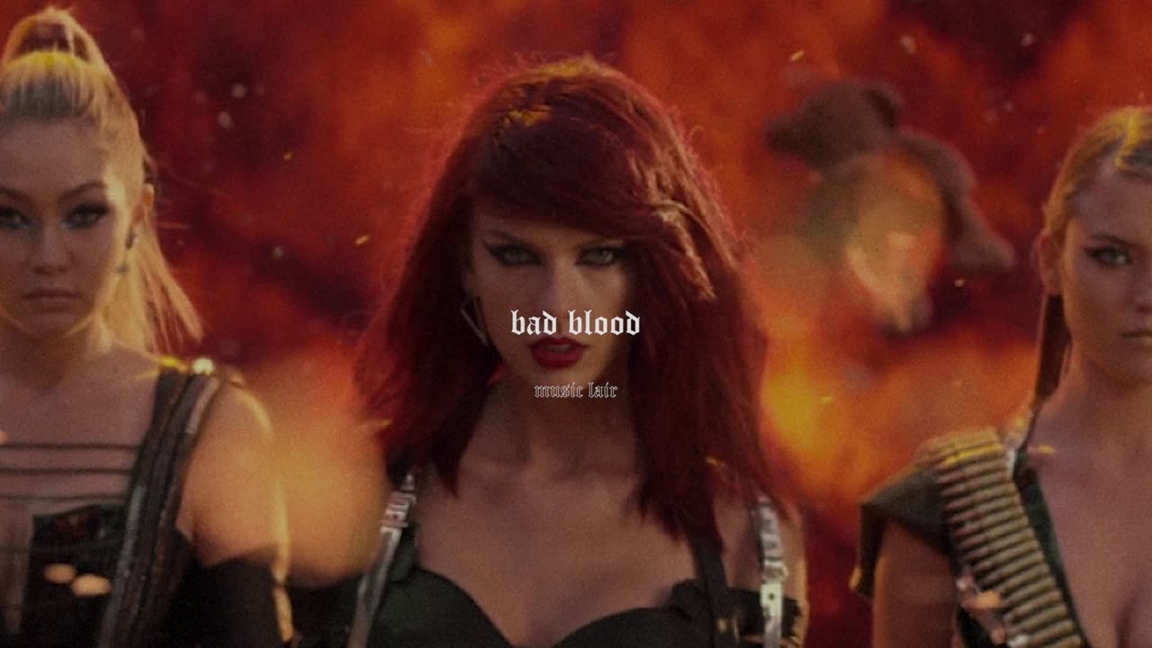taylor swift - bad blood (taylor's version) (slowed + reverb)