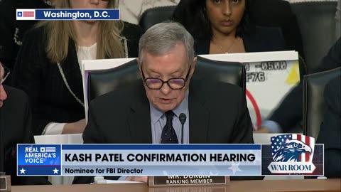 Senator Dick Durbin TRIGGERED Over Patel’s Government Gangsters Labeling Mueller A “Swamp Creature”