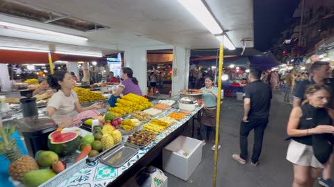 Night Market in Hanoi, Vietnam