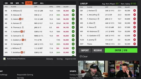 NFL Week 4 DraftKings Picks 2025 | Best DFS NFL Lineups, Stacks, Ownership Projections