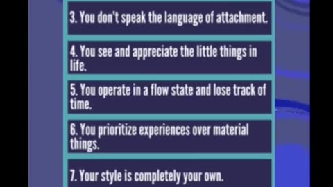 A Free-Spirit Personality