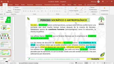 SAVIA REGULAR 2025 | Semana 02 | Filosofía