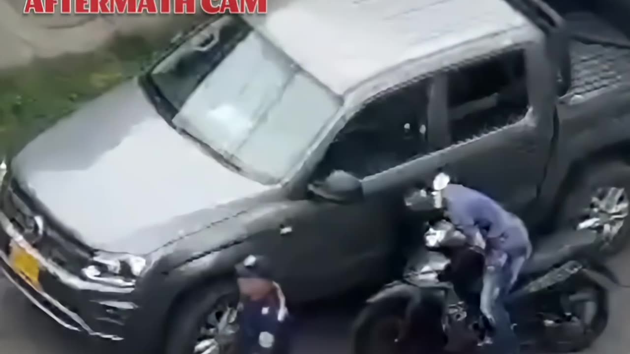 Armed Robber Meets Armed Victim