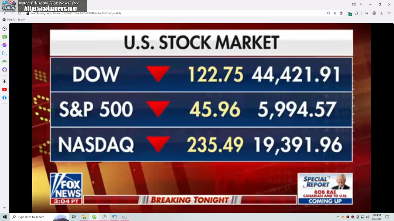 Special Report With Bret Baier 6PM - 2/3/2025