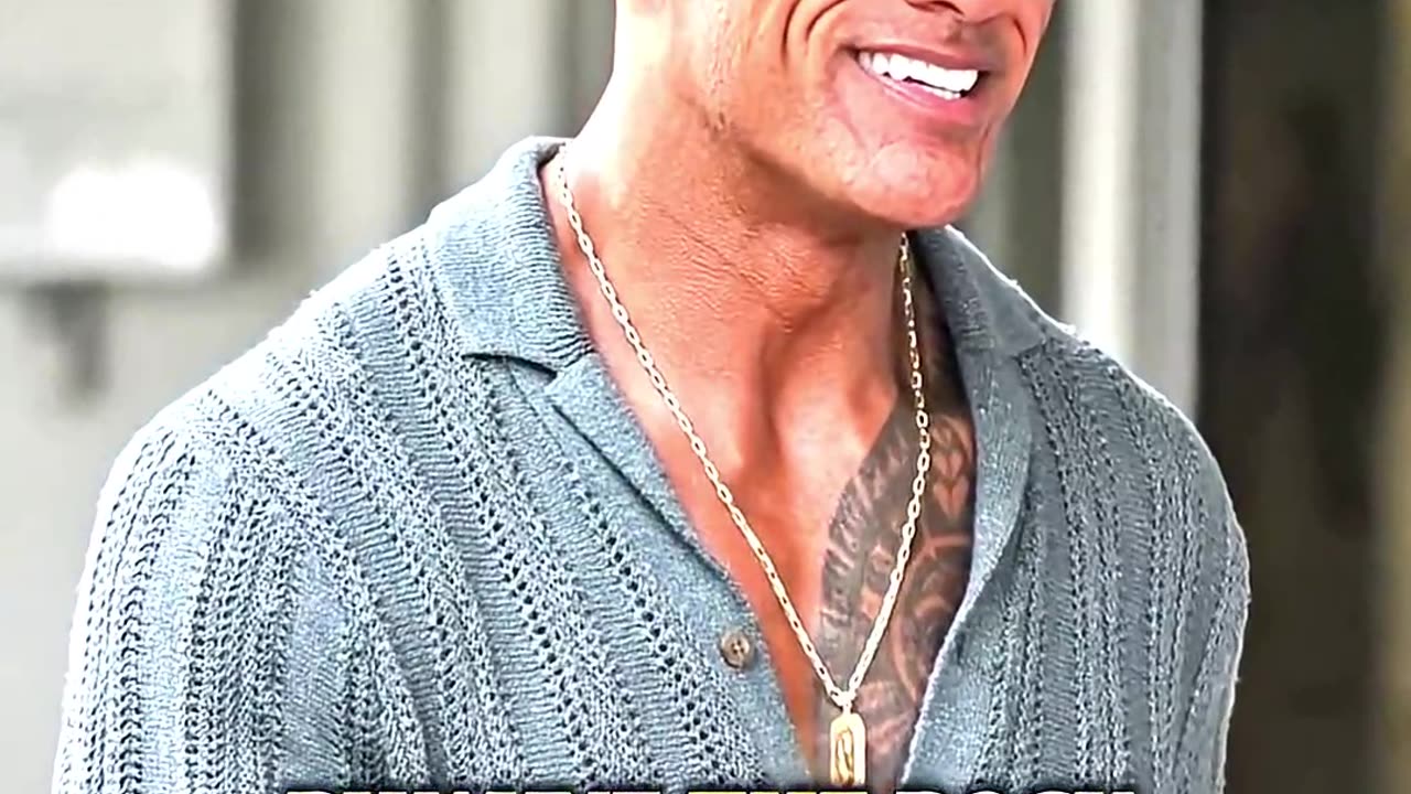 The Rock’s transformation leaves fans speechless #therock #hollywood