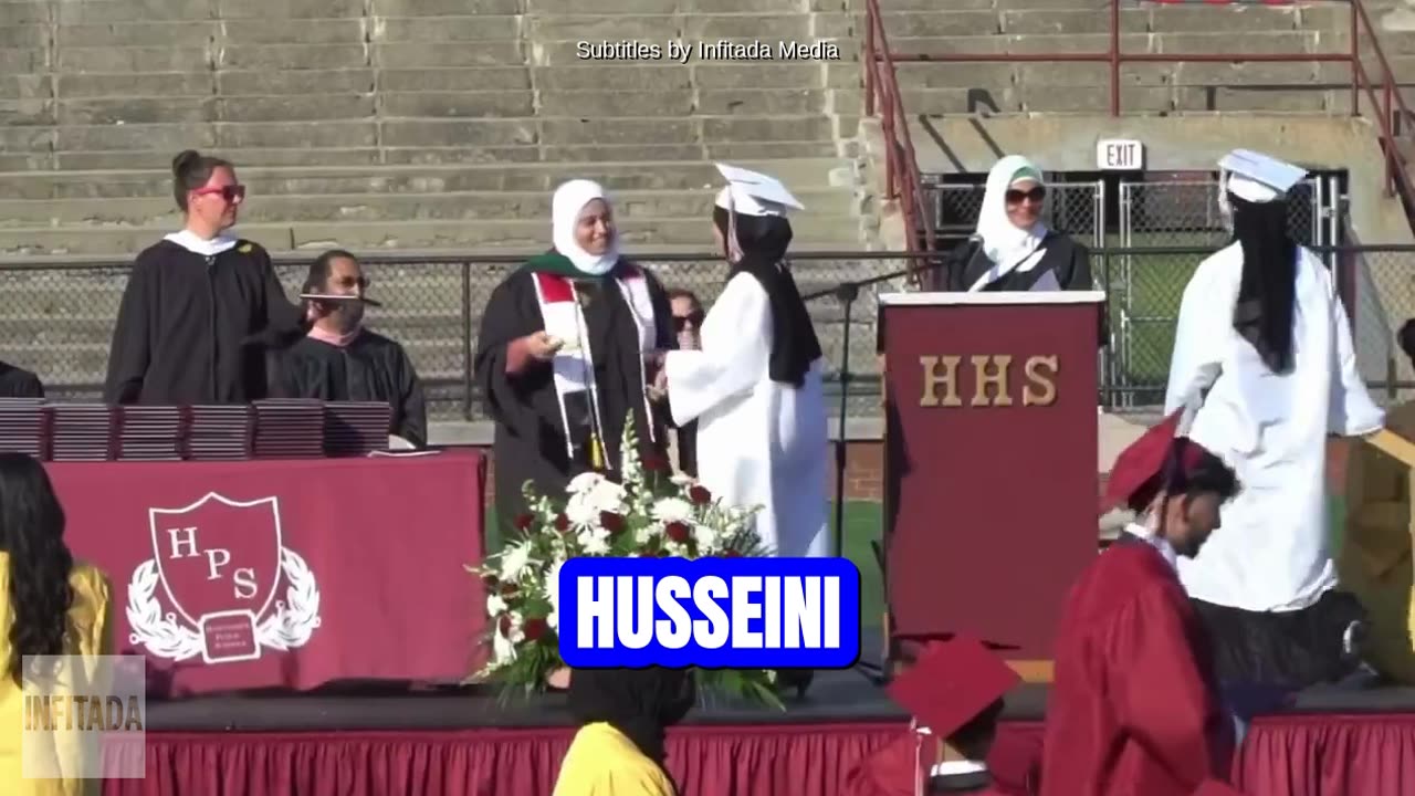 Hamtramck, MI Public HS graduation roll call: Zero Non-Muslims left.