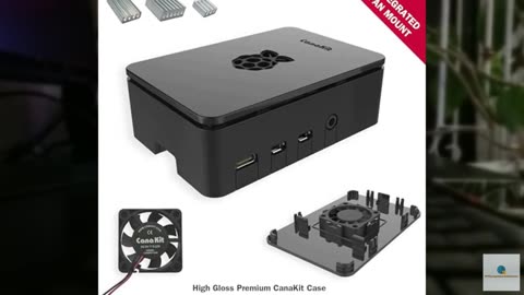 CanaKit Raspberry Pi 4 4GB Starter PRO Kit - 4GB RAM