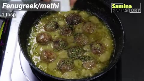 Afghani Malai Kofta Gravy Recipe, Mutton Kofta Gravy Recipe by Samina Food Story