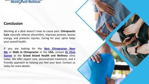 Benefits of Chiropractic Treatment for Office Workers