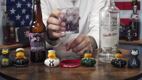 Charles Riley - Cruzan Vanilla Rum & Doc's Huckleberry Cream Soda
