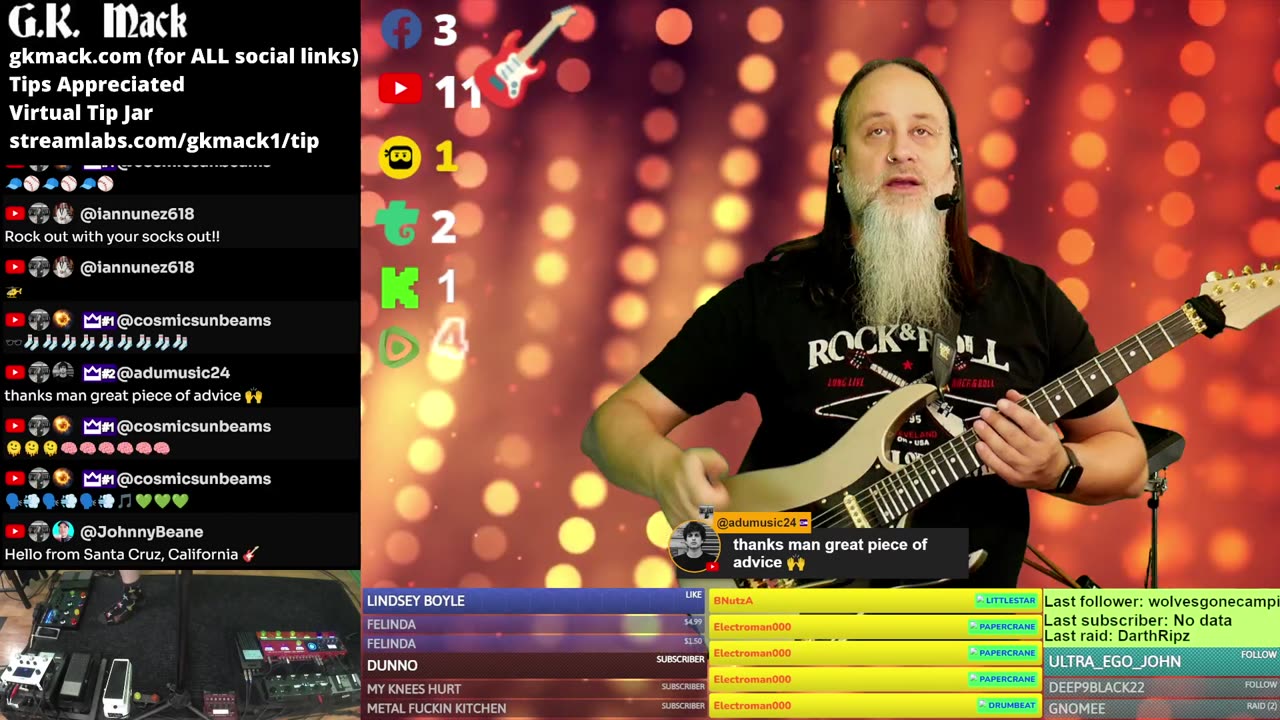 G.K. Mack Live Looping Jackassery & Rants MultiStream Saturdays #161 #Livelooping #Jackassery