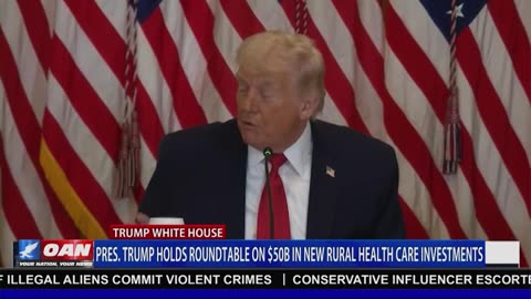 Trump Announces Historic $50B Boost for Rural Hospitals