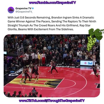 With 0.6 Left, Brandon Ingram Erills The Winner VS The Pacers As The Crowd Erupts And GloRilla Beams